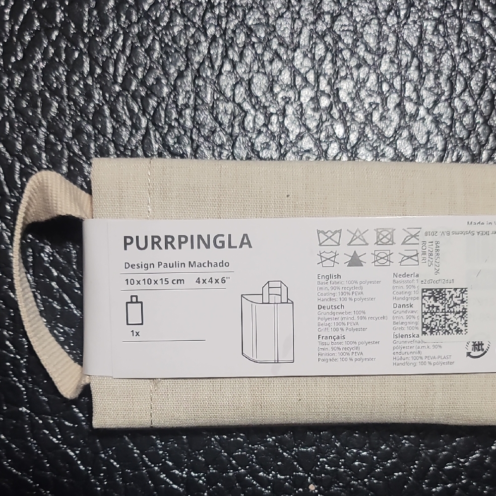 PURRPINGLA Canvas Tote Bag - Picture 1 of 4
